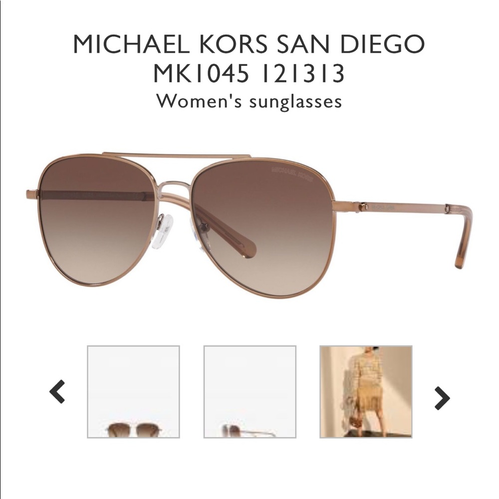 Mk 1045 San Diego Glasses. Never worn.